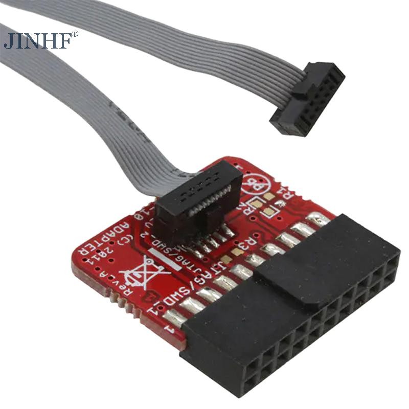 Bảng điều hợp JINHF J-LINK / v9 v8 ARM-JTAG-20-10 2.54mm PIN 0.1 1.27mm Jlink HOT