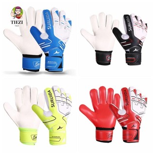 Tiezi 1 Găng tay thủ môn, Size 5-10 Găng tay thủ môn bóng đá trẻ em chống trượt, Găng tay thủ môn cao su Găng tay thủ môn cao su dày Găng tay thủ môn trò chơi chống mài mòn dành cho người lớn / trẻ em / trẻ em