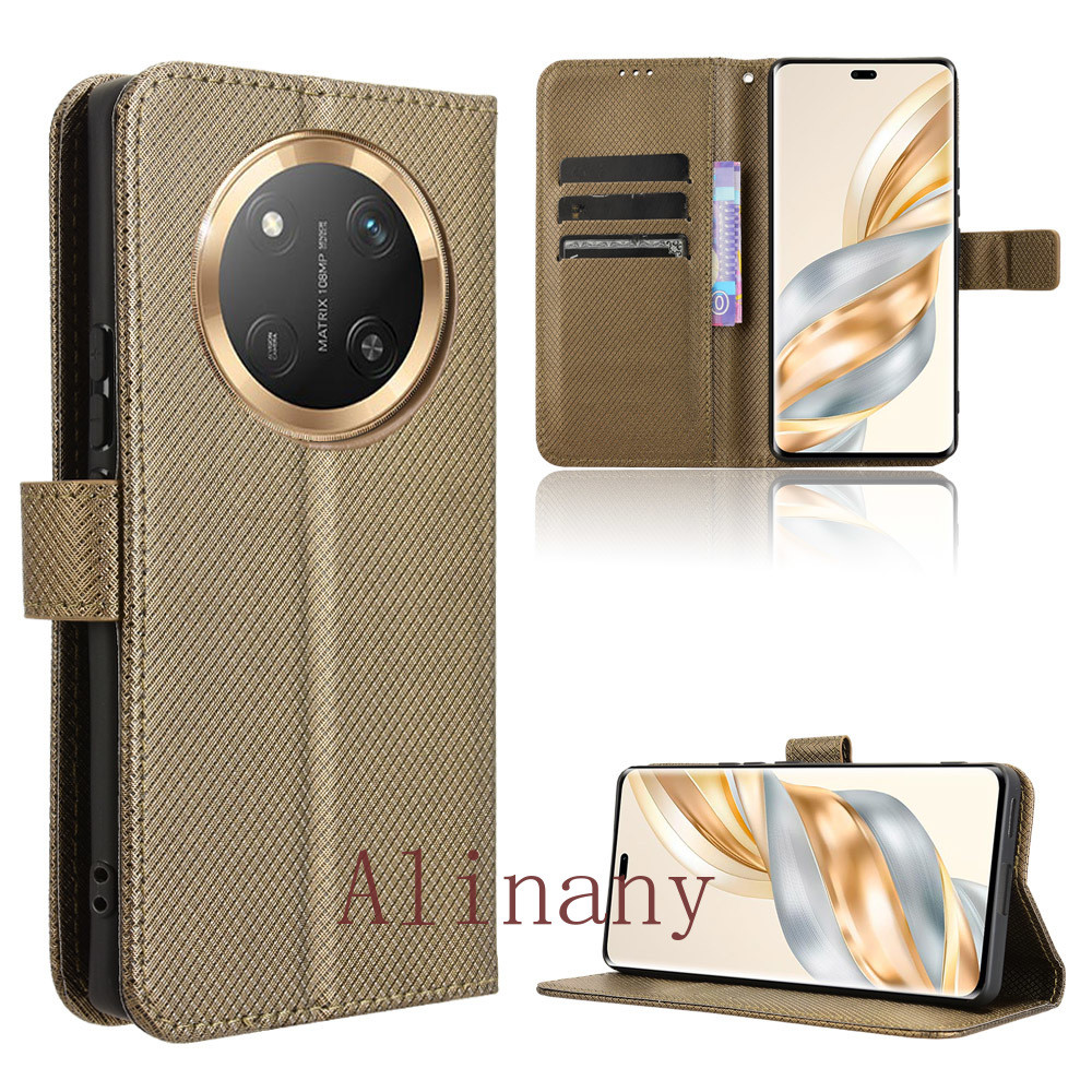 Ốp Lật Cho Honor X9C 5G Ốp Lưng Ví Da PU Cho Honor X9C 5G Vỏ Điện Thoại