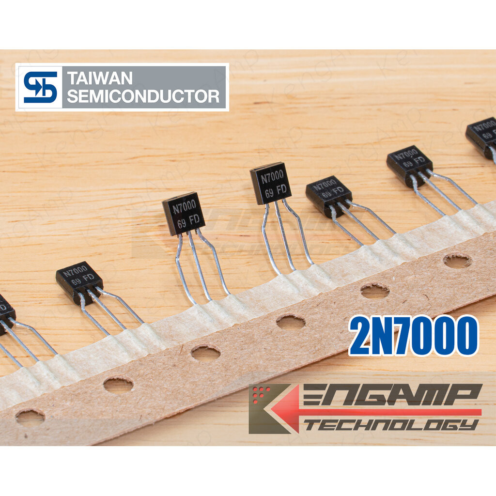 (10 Cái) [FET] 2N7000 TSC N-Ch 0.2A 60V 5R