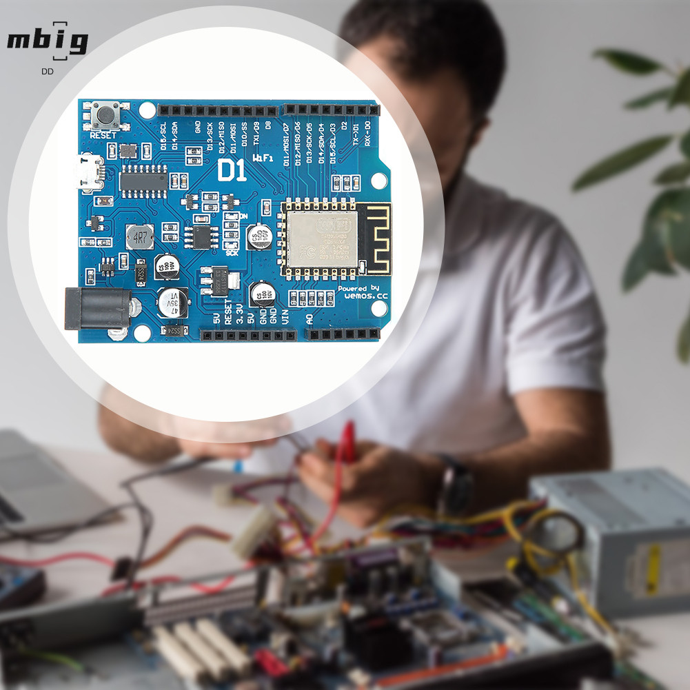 Bảng phát triển WiFi OTA WeMos D1 ESP8266 dành cho chương trình Arduino-IDE