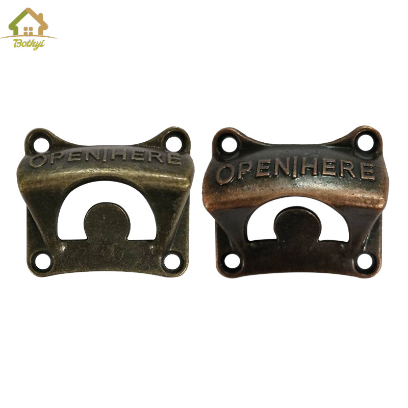 Bothyi Wall Mount Bottle Opener Style Quick Soda Glass Cap Opener Pub Tool