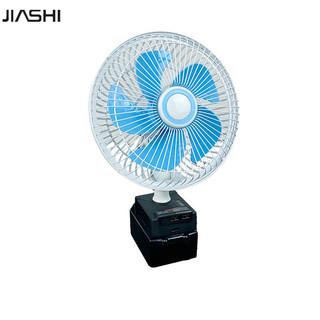 JIASHI Quạt điện ngoài trời Quạt sàn di động Hiệu quả cao và tiết kiệm năng lượng Tuổi thọ pin dài, nhẹ và dễ mang theo, cần phải có để sử dụng ngoài trời