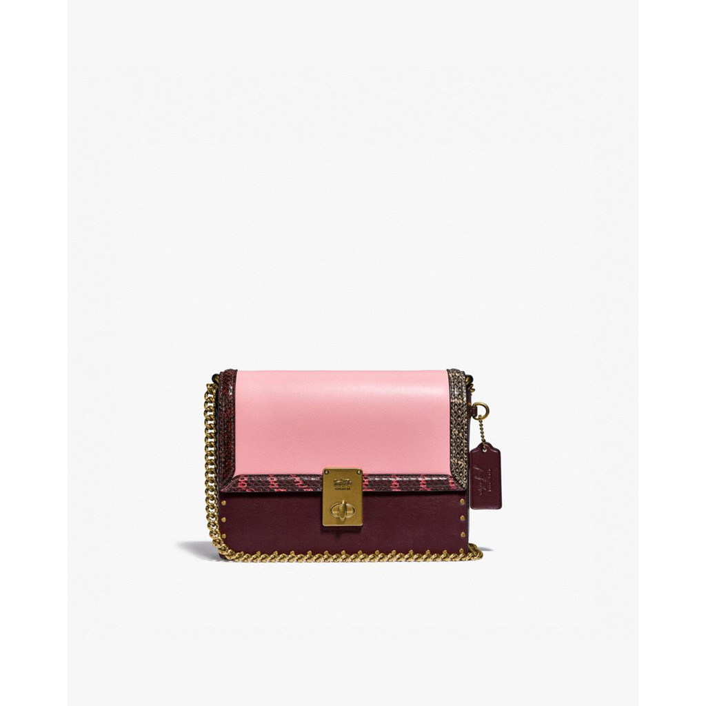 COACH - Túi đeo vai nữ nắp gập Jennifer Lopez Hutton_C0805-B4S8Y