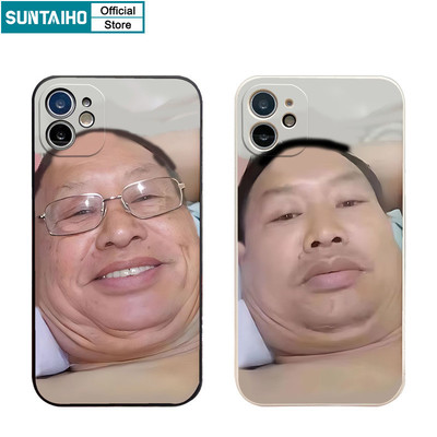 Suntaiho Ốp lưng Iphone Ngộ nghĩnh Độc Đáo Kính Họa Tiết Người Đàn Ông Ốp Điện Thoại Silicone Mềm Cao Cấp Chống Sốc Cho Iphone 15 14 12 13 11 Pro Max IP 7 8 Plus Iphon X Xs XR Xs Max Ốp Lưng