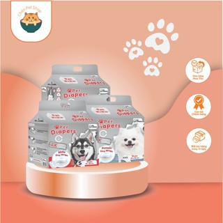 Bỉm Cho Chó, Tã Bỉm Vệ Sinh Pet Diapers Cho Chó Cao Cấp