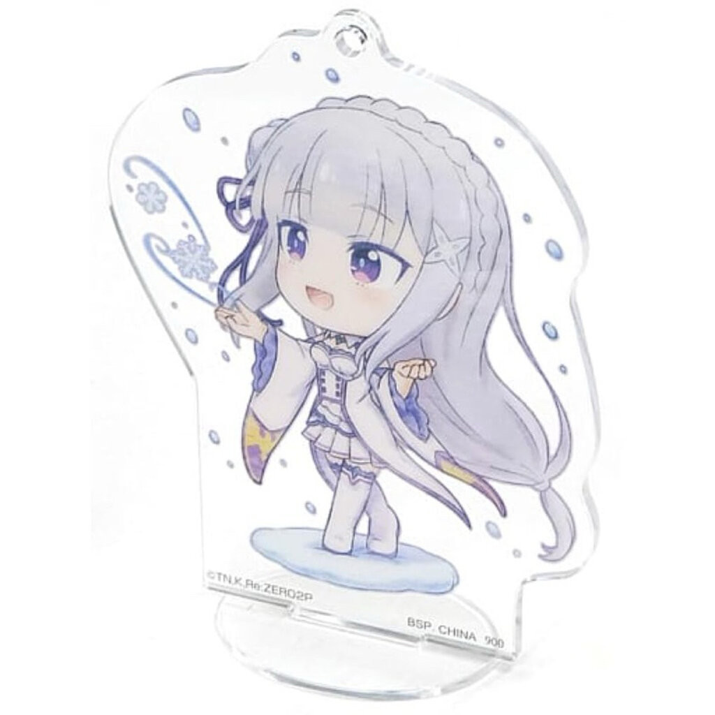 Móc khóa acrylic Emilia-Re: Zero Starting Life In Another World - Móc khóa acrylic- Emilia]