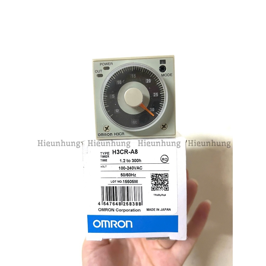 TIMER, RELAY THỜI GIAN H3CR-A8 (TẶNG KÈM ĐẾ) | Hiếu Nhung