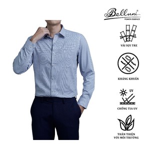  Áo sơ mi nam tay dài cao cấp BELLUNI vải sợi tre - ABD.BP.BE.177.B3 