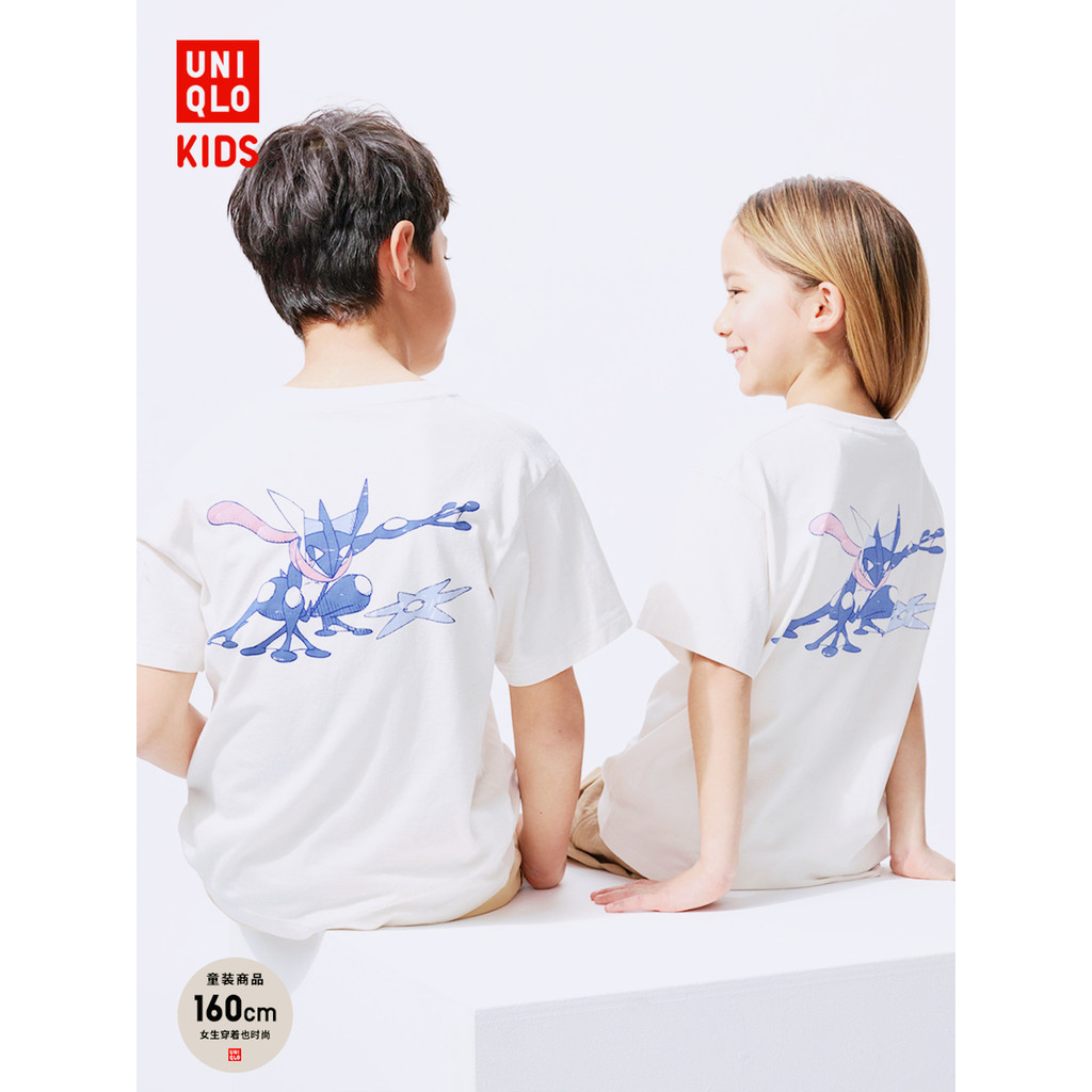 Uniqlo Quần Áo Trẻ Em Bé Trai Và Bé Gái Pok É Mon In Hình Áo Thun Tay Ngắn Pok É Mon Hàng Mới 479899