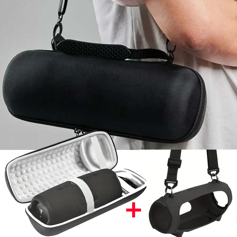 Vỏ du lịch cứng cho loa Bluetooth chống nước JBL Charge 5, Vỏ silicon