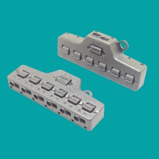 Blg Dải LED Kết Nối Ánh Sáng Điện Áp Thấp 1 Đầu Vào 6 Đầu Ra Khối Dây Sử Dụng Đơn Giản