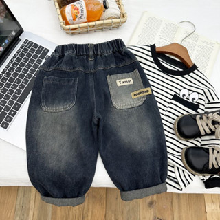  Quần kiểu quần jean bé trai của trẻ em bé trai Quần Âu bé trai 