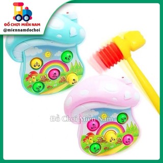 [CÓ ĐÈN NHẠC] Đồ chơi đập thú mini dành cho bé