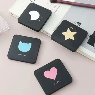 Gương trang điểm gấp gọn mini 2 mặt-SINGU