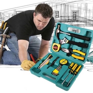 Bộ Dụng Cụ Sửa Chữa Đa Năng, kìm Búa Tô Vít Mỏ Lết Lục Giác Bút Thử Điện Thước Băng Keo Dao