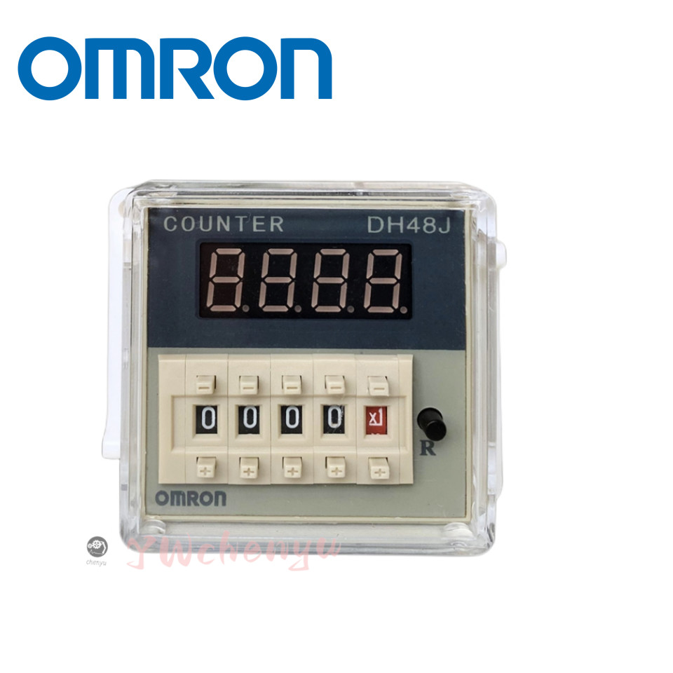 Omron DH48J-11A DH48J-8 H7CN Màn hình kỹ thuật số điện tử Preset Bộ đếm tích lũy, Chức năng bộ nhớ m
