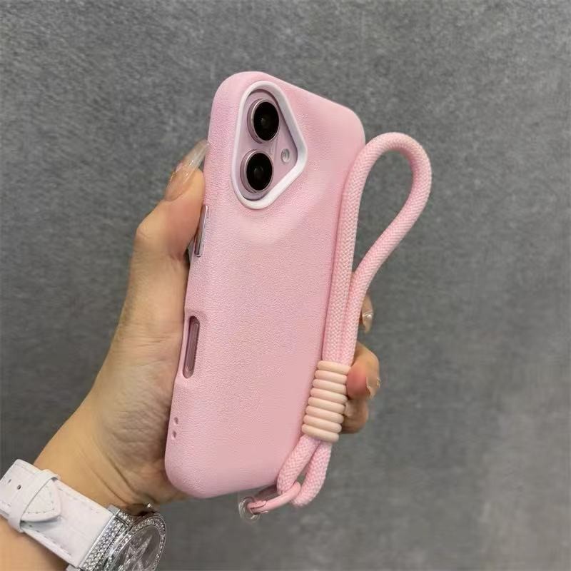 [Có Vòng Tay] Ốp Điện Thoại Chống Sốc Màu Trơn Mờ Sang Trọng Cho IPhone 16 15 Pro Max 14 13 12 11 16 Plus Vỏ Bảo Vệ Camera Ốp Lưng Cứng Bao Gồm Tất Cả IPhone | BigBuy360 - bigbuy360.vn