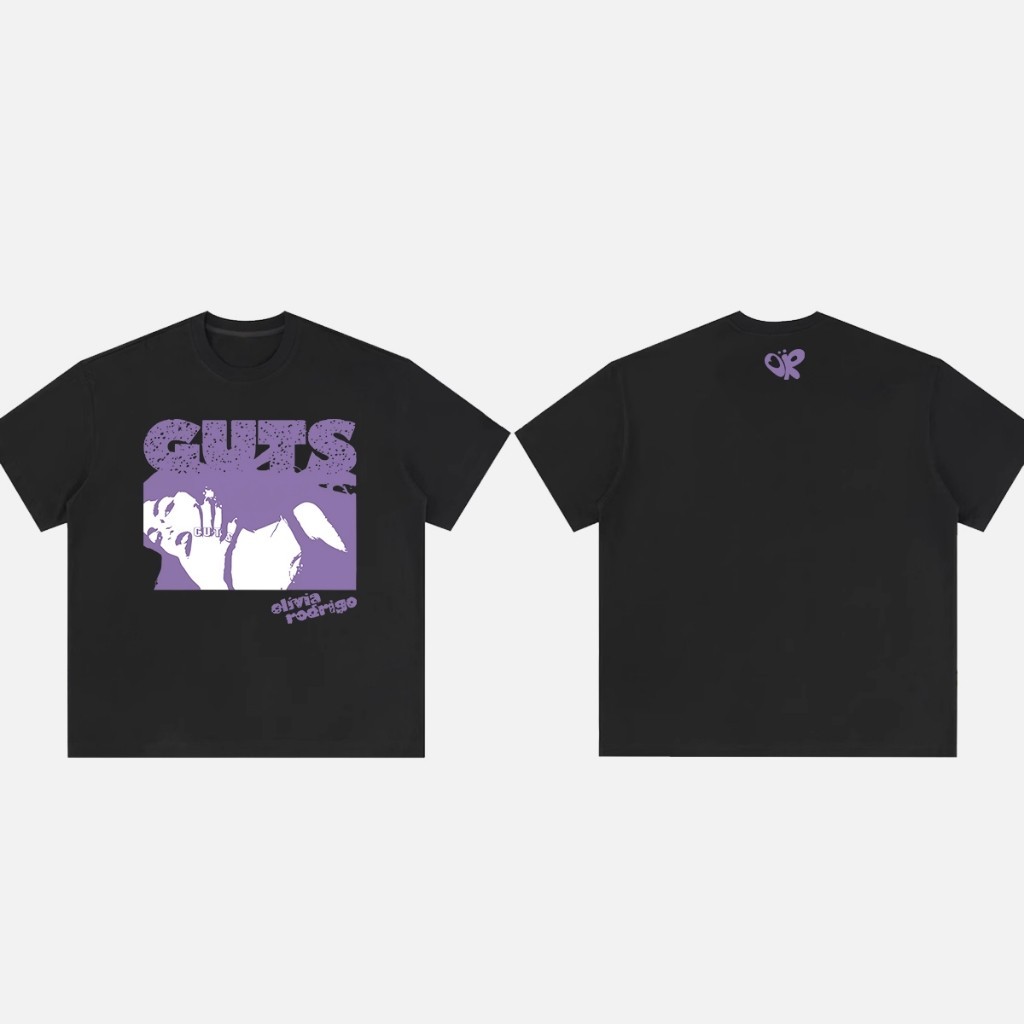 Olivia Rodrigo - Người hâm mộ âm nhạc Áo thun in hình Quần áo Cotton dày Unisex Tee