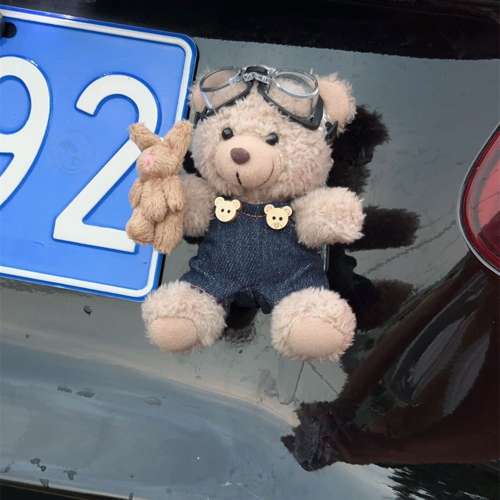 Trang trí treo đuôi xe ô tô hình gấu dễ thương