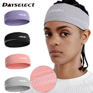 Dayselect Thoáng Khí Mồ Hôi Thời Trang Thoáng Khí Nhanh Khô Co Giãn Thể Thao Chạy Bộ Băng Đô Yoga