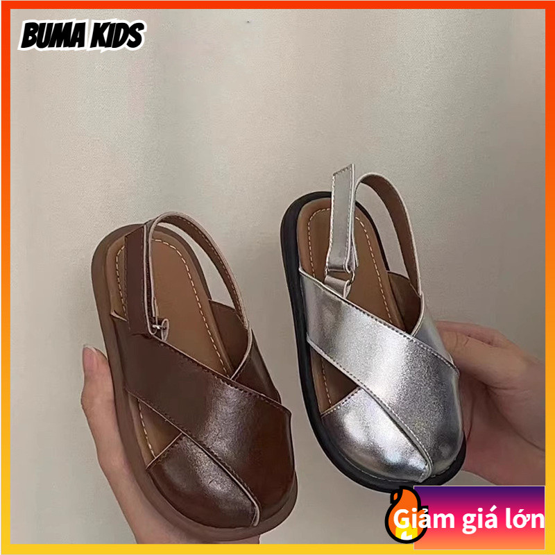 BUMA KIDS🔥Dép trẻ em, dép đi biển đế mềm, thoáng khí, đế mềm