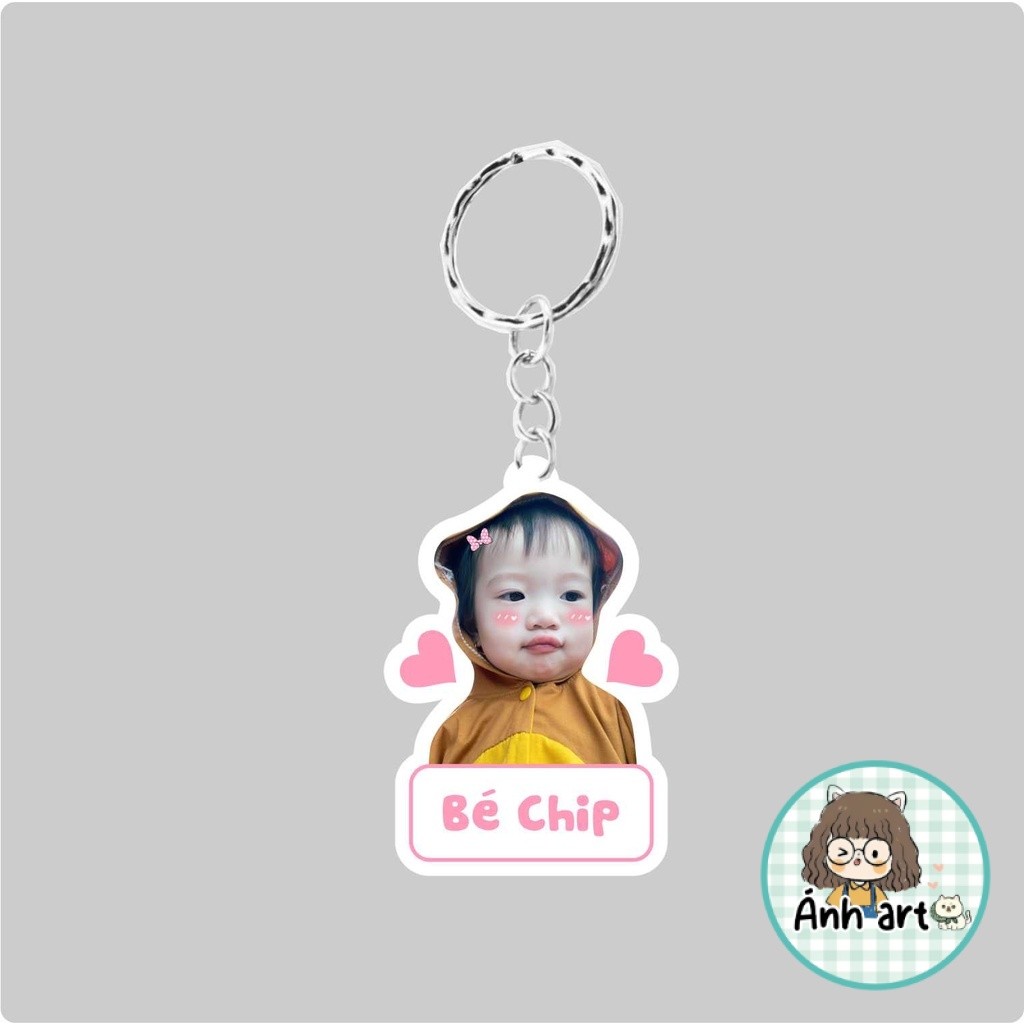Móc chìa khóa đáng yêu cho bé cực kì đáng yêu - TRÍ DECOR SHOP