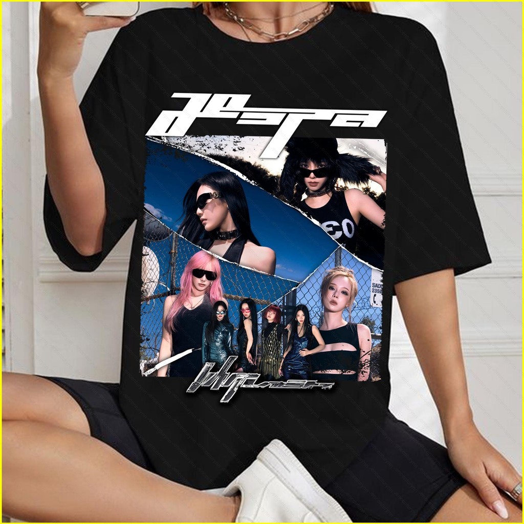 GN Aespa Whiplash Album Áo Sơ Mi Đồ Họa Armageddon Ningning Karina Giselle Áo Thun Mùa Đông NG