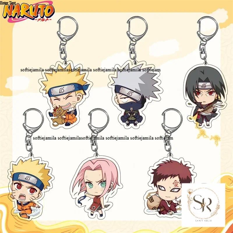 Móc khóa Acrylic Anime akusuki Uchiha Itachi Naruto Móc chìa khóa thời trang