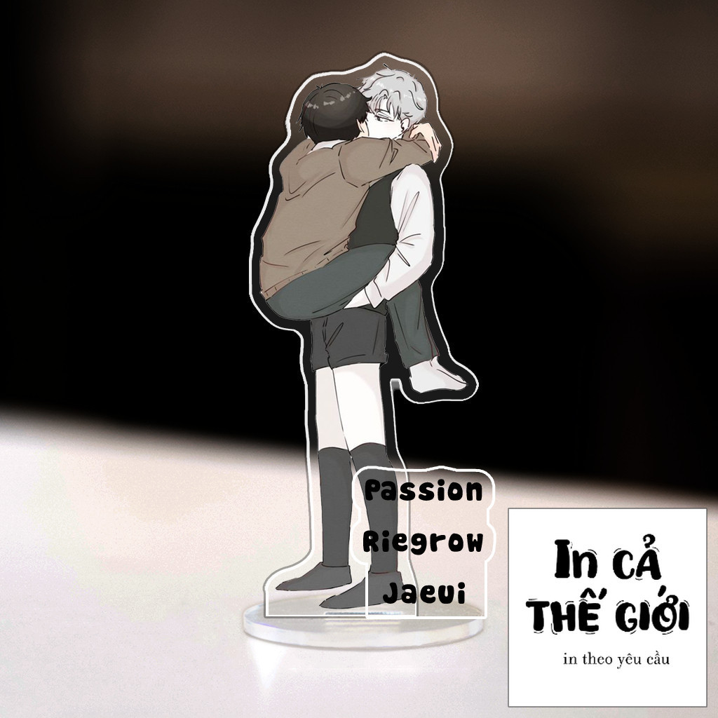 Móc Khoá, Tranh Kính, Mô Hình Standee Ilay Riegrow Jeong Jaeui Passion Manhwa Truyện Tranh Hàn Quốc 