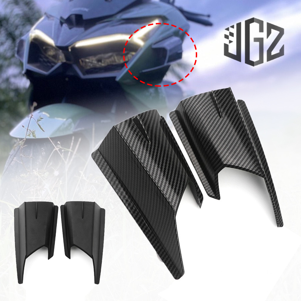 Cho GPX DZ3 Demon GR200 150GR Xe Máy Carbon Fairing Bên Winglets Gió Air Deflector Spoiler