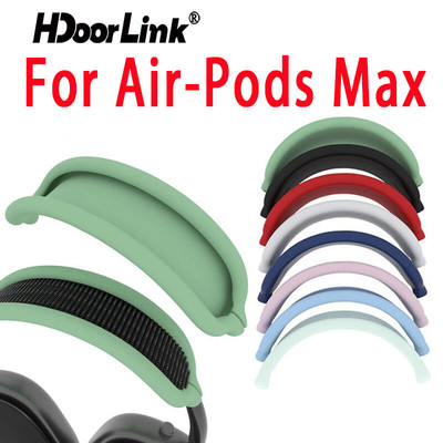 Hdoorlink Silicone Mềm Băng Đô Ốp Lưng Thay Thế Băng Đô Cho Air-Pods Max Vỏ Bảo Vệ Tai Nghe