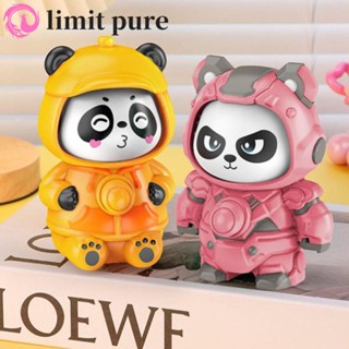 Giới HẠN PURE Thay đổi khuôn mặt Búp bê gấu trúc, Nhựa thay đổi khuôn mặt Tứ Xuyên Búp bê thay đổi khuôn mặt, Đồ chơi tương tác Đồ thủ công DIY Phong cách Trung Quốc 4 mặt Đồ chơi thay đổi khuôn mặt Búp bê Giáng sinh