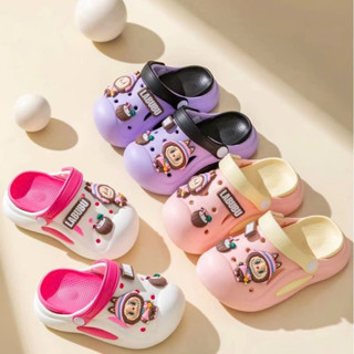 Dép Sục Labubu Siêu Nhẹ Đi Mưa Cho Bé - Sục Cross Bé Trai Bé Gái Chống Trơn Trượt Có Lớp Tách Rời Suc666