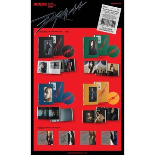 (Sequence  / member ver.) aespa - 4th mini album [Drama]