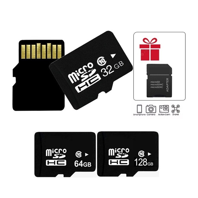 Thẻ nhớ TF Card, Micro SD card Class 10 U3, 32GB, 64GB, 128GB