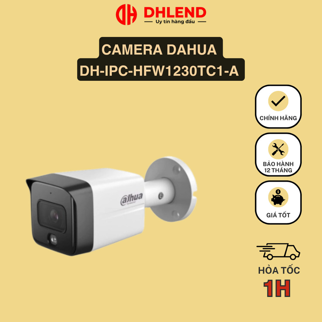 [ MẪU MỚI ] Camera DAHUA DH-IPC-HFW1230TC1-A
