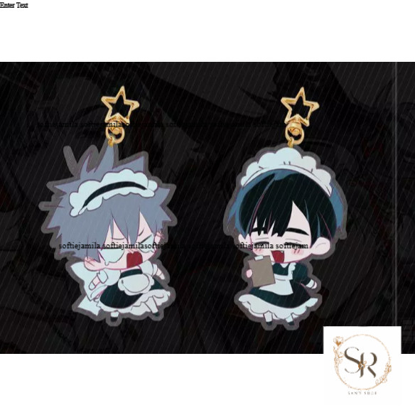 Alien Stage Till Ivan Anime Acrylic Bag Pendant Keychain Cosplay Quà tặng hoạt hình