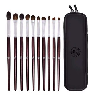  Bộ cọ phấn mắt gồm 10 cọ cọ bóng mũi cọ lông động vật cọ trang điểm mắt bằng lông ngựa 