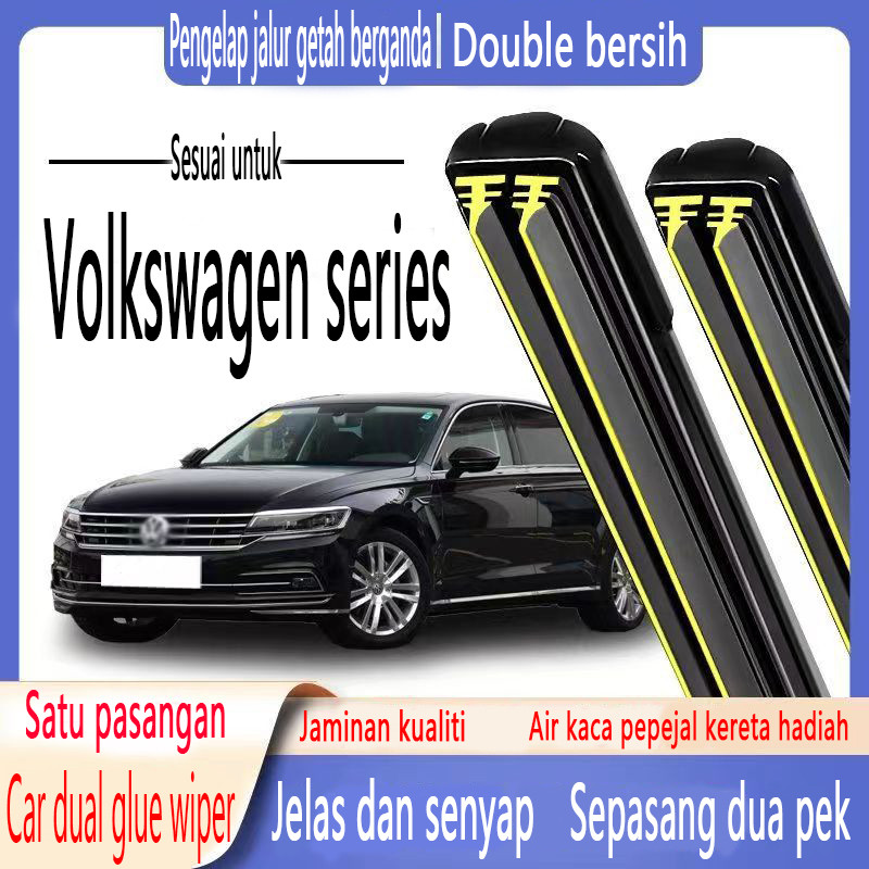 Volkswagen Car Series Wiper Dải cao su đôi Sụn VW Touareg / Scirocco / Tiguan / Beetle / PASSAT / To