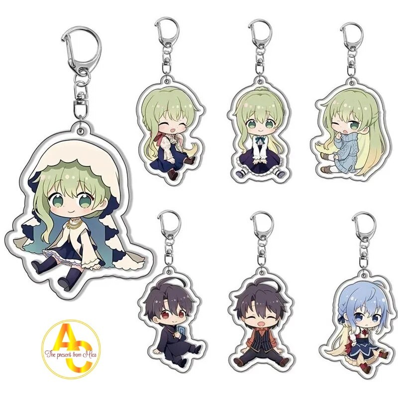 Móc khóa Saint Cecilia and Pastor Lawrence Anime Cute Acrylic Figure Cecilia a01 Phụ kiện trang trí 