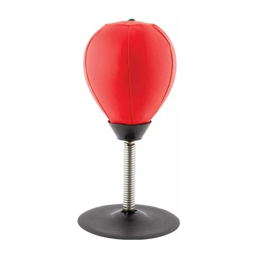 Tabletop Desktop Mini Punching Bag Boxing Bag Punch Ball Stress Relief Red