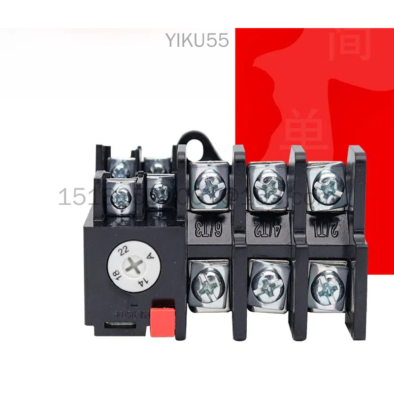Rơle quá tải nhiệt JR36-20 bảo vệ động cơ quá tải 63A