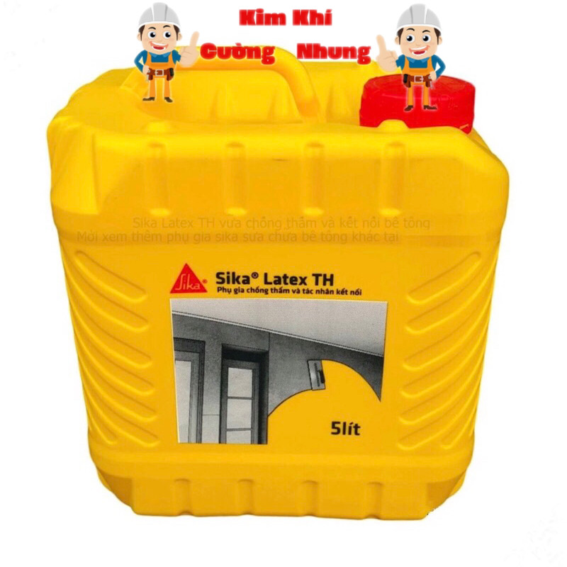 Sika Latex TH chất phụ gia chống thấm