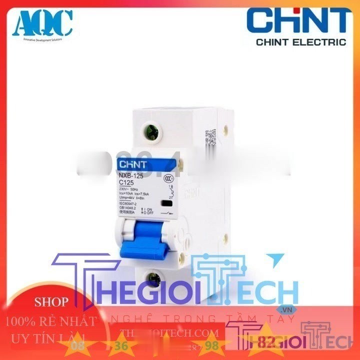 Aptomat 1 pha - 10A - 125A Chint