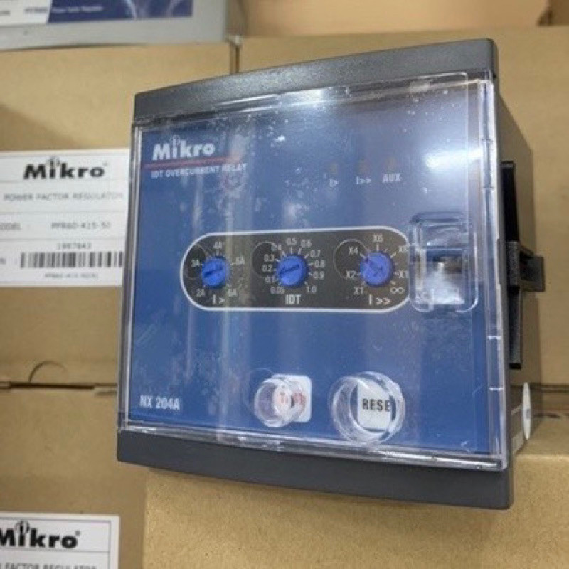 Relay bảo vệ chạm đất NX204A  Mikro-  ĐỊNH ĐIỆN ELECTRICAL