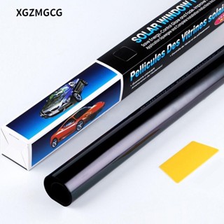 XGZMGCG     1 Cuộn Phim Tint Cửa Sổ 300x 50cm, Nhiệt UV Khối Chống Tia UV Lá Xe Ô Tô, Bóng Nắng Bền VLT 1% -50% Nhãn Dán Kính Chống Trầy Xước Kính Chắn Gió