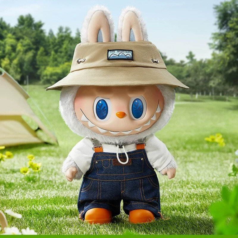 Popmart Labubu hoa cúc Monster size to 40cm, labubu fall in wild Pop Mart tại nguyễn gia group cao đ