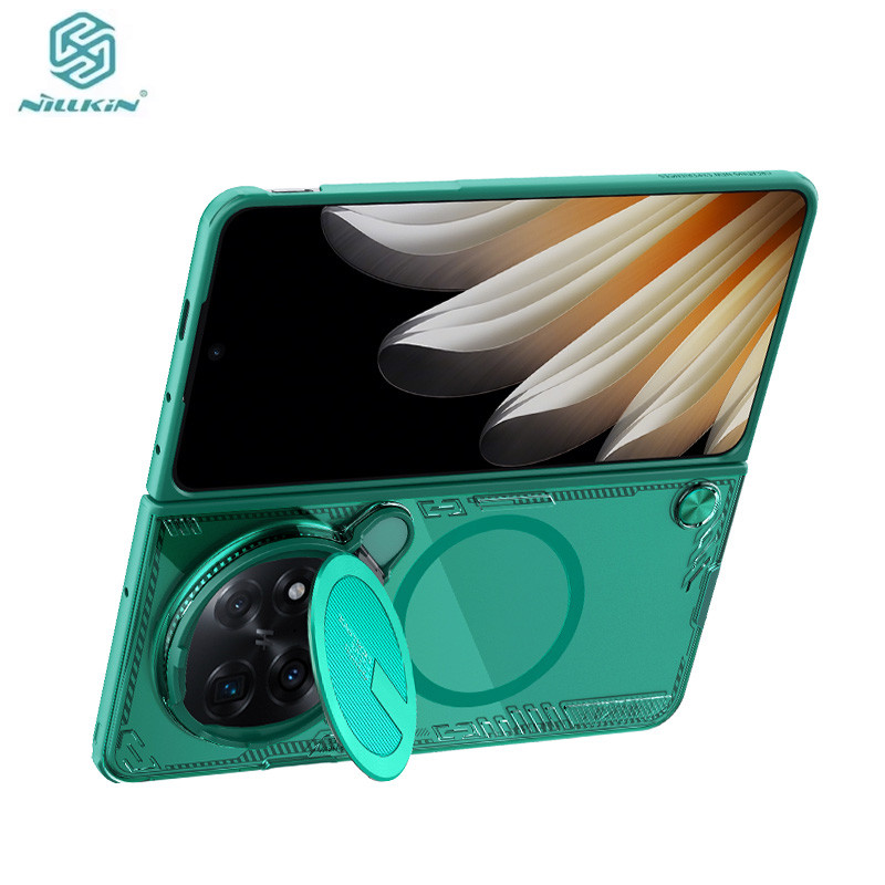 Ốp lưng Find N5 Nillkin Iceblade Pro Silicone Soft Border + Ốp điện thoại cứng trong suốt cho OPPO F