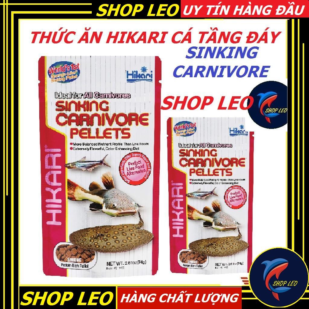 Thức ăn HIKARI Tropical Sinking CARNIVORE Pellets - Thức ăn chuyên dụng cho cá tầng đáy - Pleco - Cá